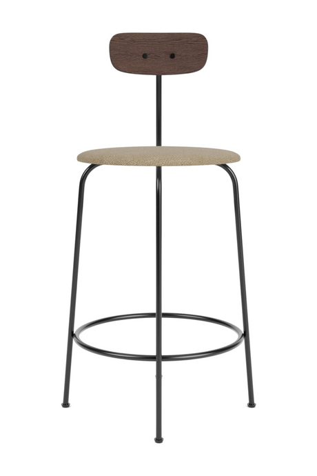 Short-Back Upholstered Seat Counter Chair | Audo Copenhagen Afteroom | Oroa.com