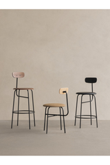 Short-Back Oak Counter Chair | Audo Copenhagen Afteroom | Oroa.com