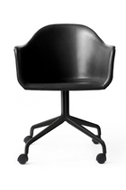 Chrome Casters Dining Chair | Audo Copenhagen Harbour | Oroa.com