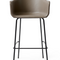 Upholstered Shell Bar Chair | Audo Copenhagen Harbour | Oroa.com