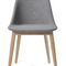 Wooden Base Side Dining Chair | Audo Copenhagen Harbour | Oroa.com