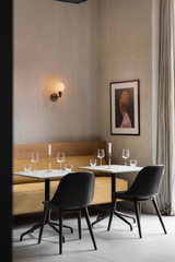 Wooden Base Side Dining Chair | Audo Copenhagen Harbour | Oroa.com