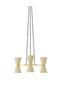 Cream Multi-Light Chandelier | Audo Copenhagen Collector | Oroa.com