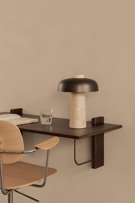 Aluminum Base Oak Swivel Chair | Audo Copenhagen Co Task