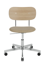 Oak-Back Swivel Office Chair | Audo Copenhagen Co | Oroa.com