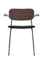 Black Framed Upholstered Dining Armchair | Audo Copenhagen Co | Oroa.com