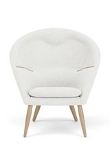 Lounge Chair with Headrest | Audo Copenhagen Oda | Oroa.com