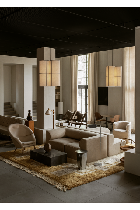 Lounge Chair with Headrest | Audo Copenhagen Oda | Oroa.com