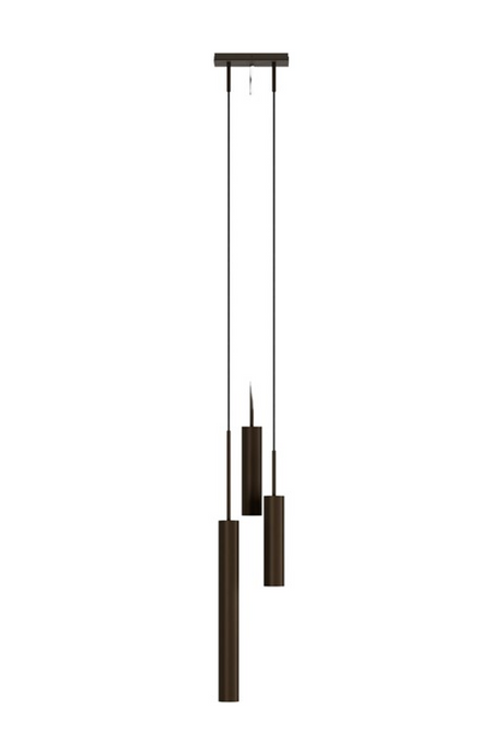 Bronzed Cluster Pendant Lamp | Audo Copenhagen Tubulaire | Oroa.com