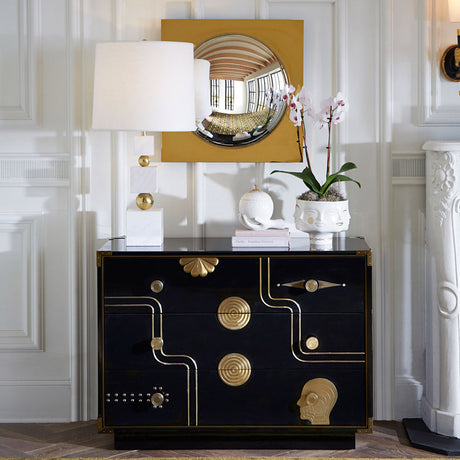 Round Convex Acrylic Mirror | Jonathan Adler Globo | Oroa.com