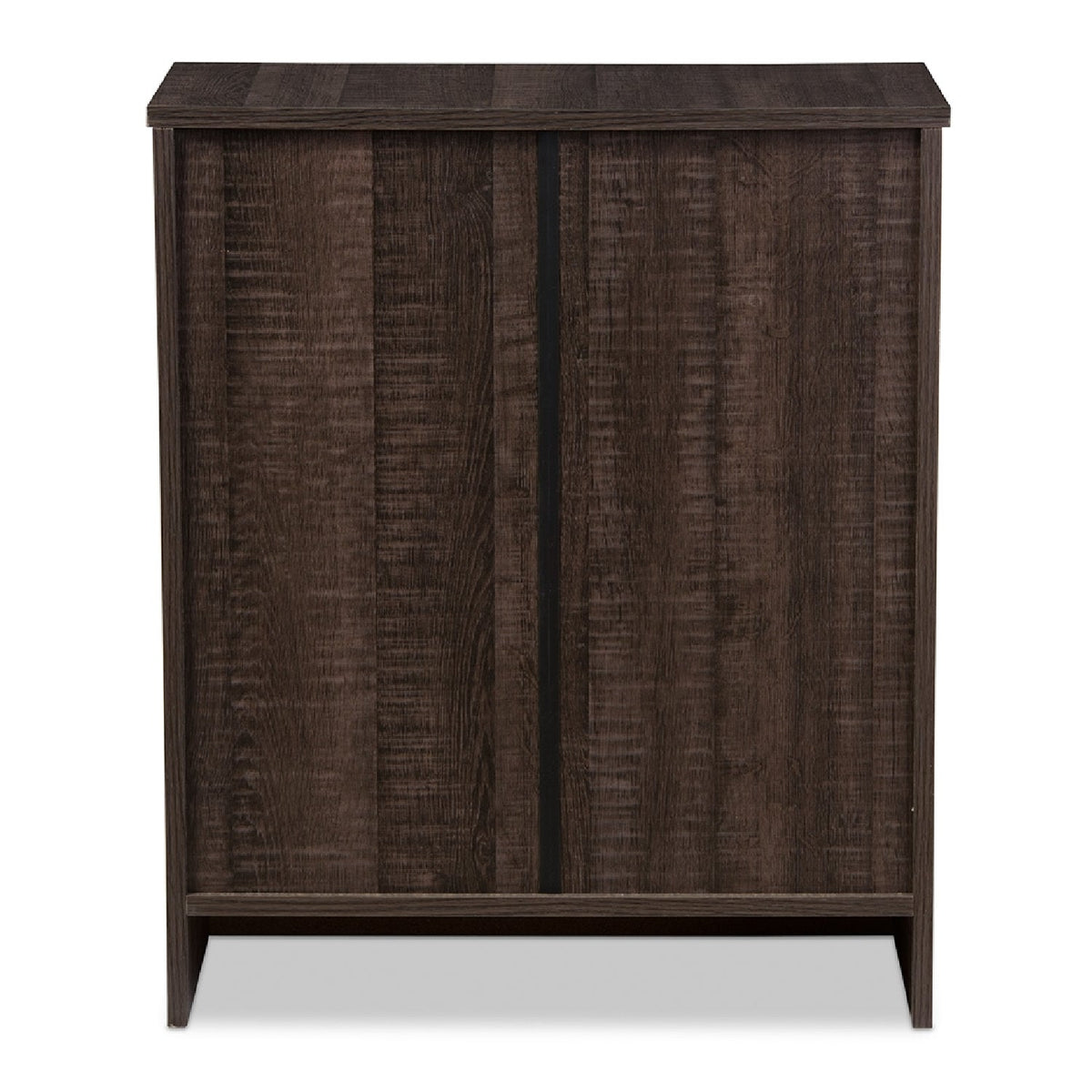 Modern European furniture - Brown Wooden 3-Drawer Chest - www.oroa.com