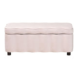 Modern European furniture - Velvet Storage Bench - www.oroa.com