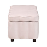 Modern European furniture - Velvet Storage Bench - www.oroa.com