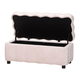 Modern European furniture - Velvet Storage Bench - www.oroa.com