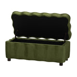 Modern European furniture - Velvet Storage Bench - www.oroa.com