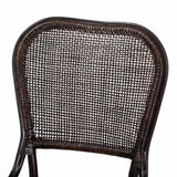Modern European furniture - Latticed Back Rattan Dining Chair - www.oroa.com