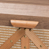 Modern European furniture - Woven Exterior Storage Trunk - www.oroa.com