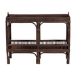 Modern European furniture - Woven Rattan Console Table - www.oroa.com