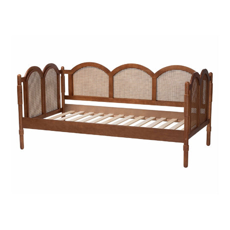 Modern European furniture - Rattan Arched Twin Daybed - www.oroa.com