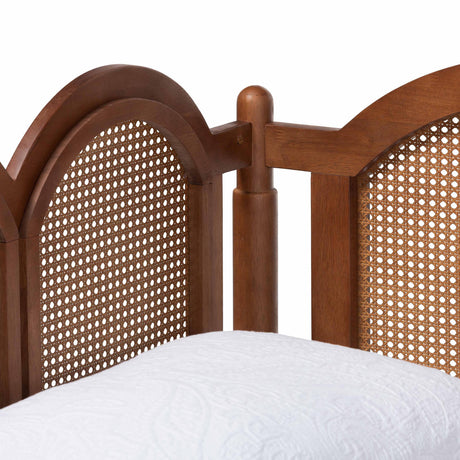 Modern European furniture - Rattan Arched Twin Daybed - www.oroa.com