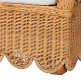 Modern European furniture - Rattan Lattice Sofa Daybed - www.oroa.com
