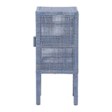 Modern European furniture - Handwoven Rattan Bedside Table - www.oroa.com
