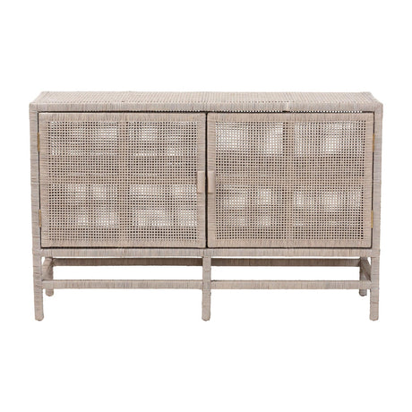 Modern European furniture - French Gray 2-Door Cabinet - www.oroa.com