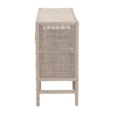 Modern European furniture - French Gray 2-Door Cabinet - www.oroa.com