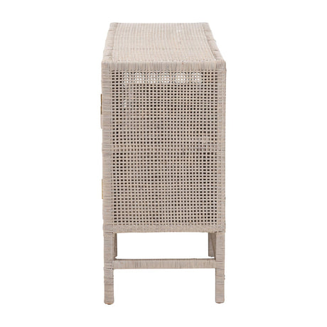 Modern European furniture - French Gray 2-Door Cabinet - www.oroa.com