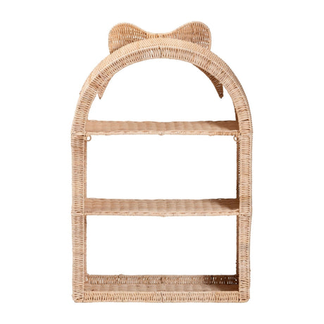 Modern European furniture - Rattan Bow Arched Storage Rack - www.oroa.com
