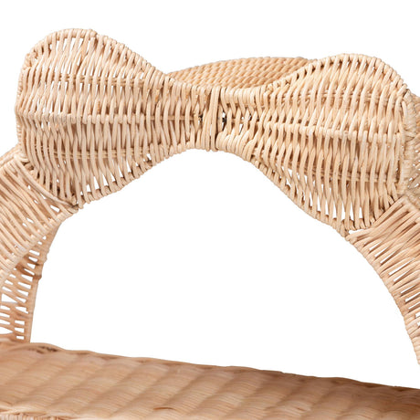 Modern European furniture - Rattan Bow Arched Storage Rack - www.oroa.com