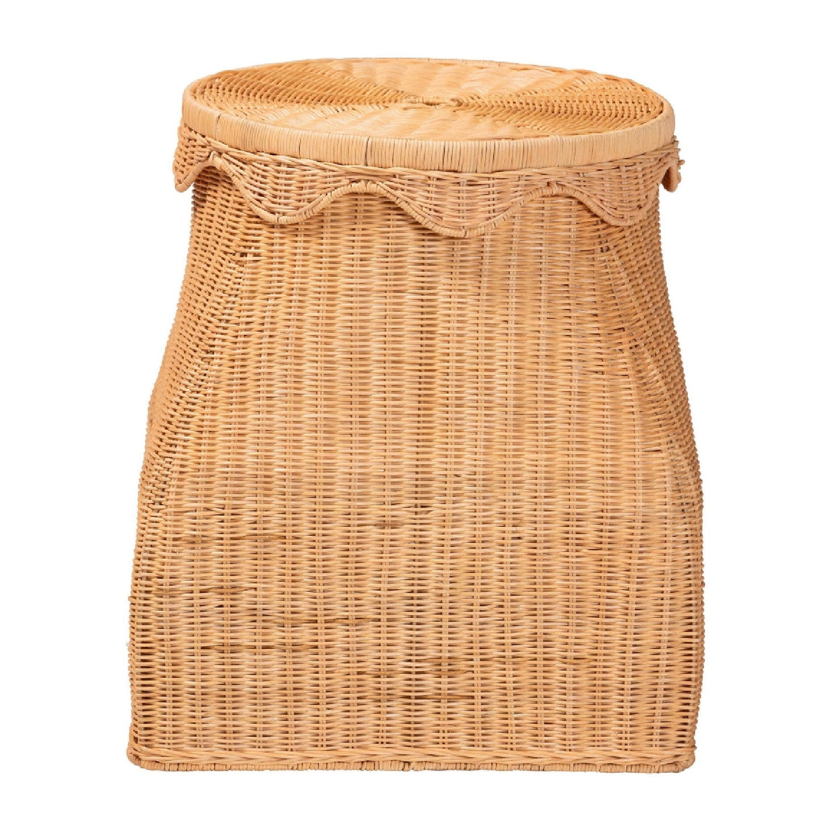 Modern European furniture - Handwoven Wicker Laundry Hamper - www.oroa.com