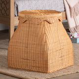 Modern European furniture - Handwoven Wicker Laundry Hamper - www.oroa.com