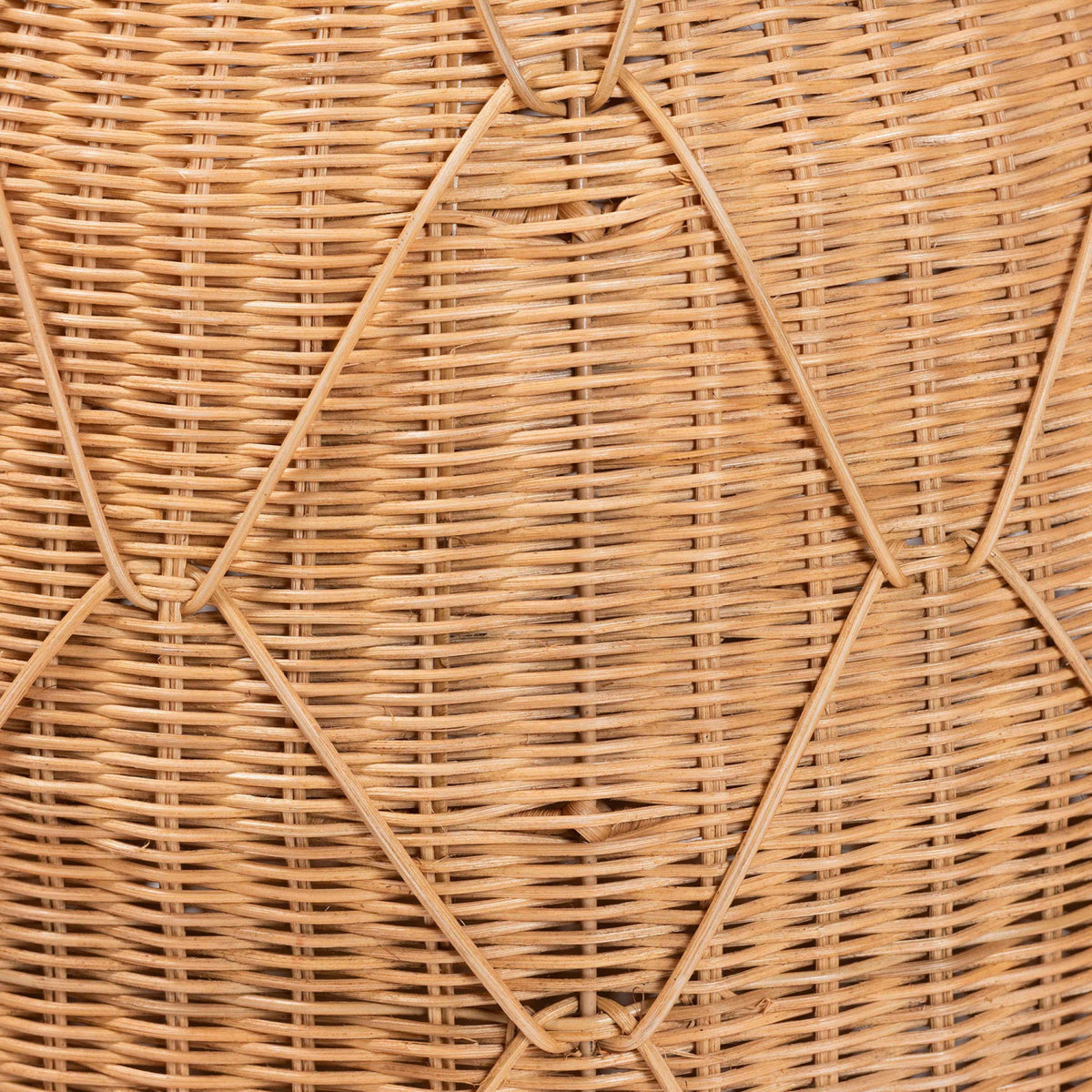 Modern European furniture - Handwoven Rattan Laundry Hamper - www.oroa.com