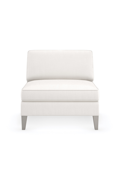 Cream Modern Loveseat | Caracole Victoria | Oroa.com