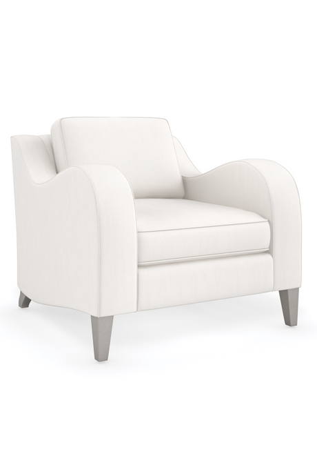 Sloping Arm Lounge Chair | Caracole Victoria | Oroa.com