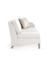 Cream Modern Loveseat | Caracole Victoria | Oroa.com