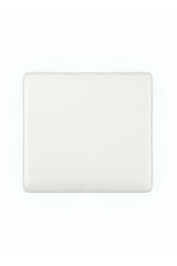 Cream Cushioned Ottoman | Caracole Victoriav | Oroa.com