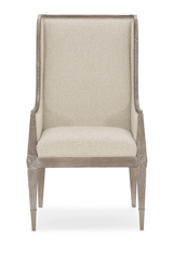 Ash Framed Accent Armchair | Caracole Open Arms | Oroa.com