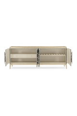 Gold Palm Accent Sideboard | Caracole Waterside | Oroa.com