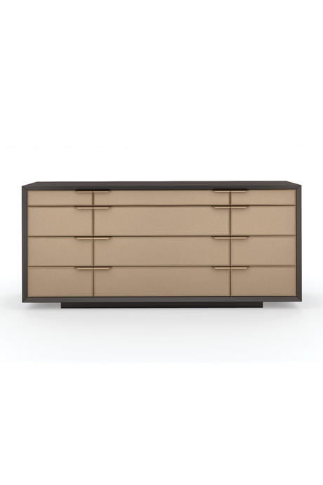 Textured Vinyl Dresser | Caracole All Wrapped Up | Oroatrade.com