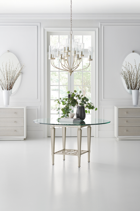 White 3-Drawer Nightstand | Caracole A Clear Touch | Oroa.com