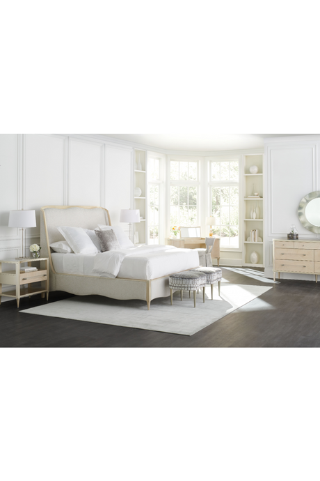 Cream Modern Vanity Table | Caracole Fancy Me | Oroa.com