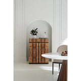 Flip-Top Mape Bar Cabinet | Caracole
