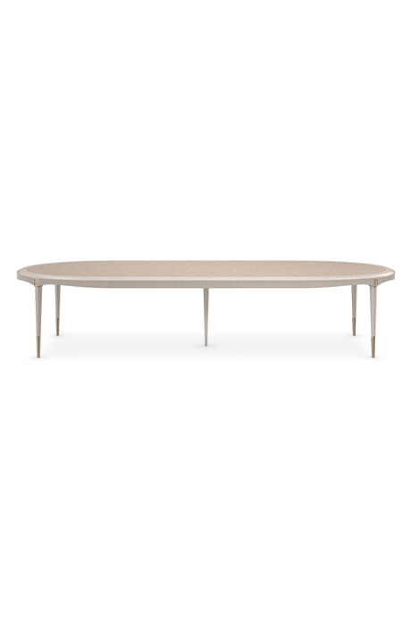 Cream Oval Dining Table | Caracole Love Feast | Oroa.com