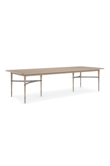 Beige Extendable Dining Table | Caracole Here to Accommodate | Oroa.com