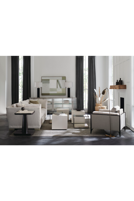 Metal Framed Cocktail Table | Caracole Open Air | Oroa.com