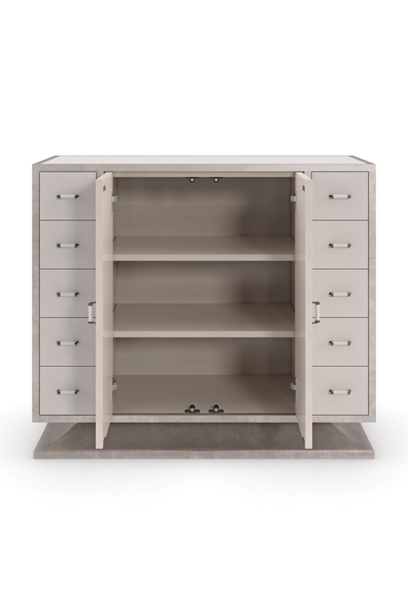 Art Deco Shagreen Cabinet | Caracole What's In Store? | Oroa.com