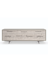 Spalted Maple Veneer Sideboard | Caracole Highs And Lows | Oroa.com