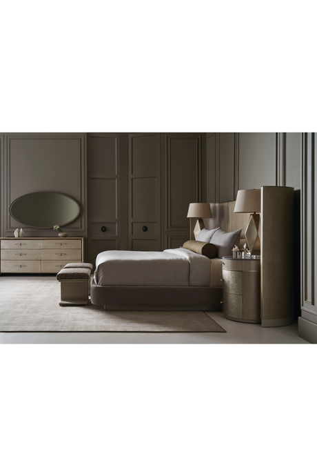 Metallic Leaf Modern Dresser | Caracole Hang Up | Oroa.com
